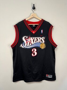 Vtg Allen Iverson Philadelphia Sixers Jersey
